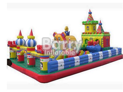 Low Price Castle Inflatable Playground Obstacle Course For Sale  BY-IP-051